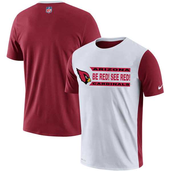 Arizona Cardinals Nike Performance NFL T-Shirt White,We sell and wholesale Arizona Cardinals Nike Performance NFL T-Shirt White on line form chian!